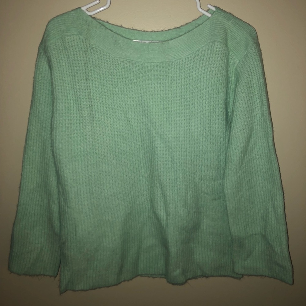 Soft Mint Green Sweater